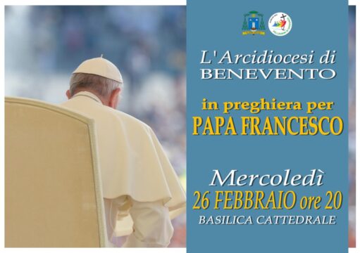 Tutti in preghiera per Papa Francesco