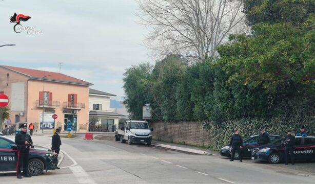 I carabinieri concentrano le forze in Valle Telesina