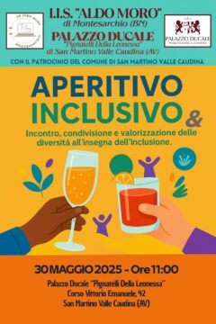 San Martino: il Palazzo Ducale ospita l’apertivo inclusivo San Martino: il Palazzo Ducale ospita l’apertivo inclusivo