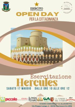 Montesarchio: domani al via l’esercitazione Hercules Montesarchio: domani al via l’esercitazione Hercules
