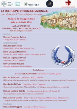 La staffetta della solidarietà intergenerazioale fa tappa a Sant’Agata dei Goti La staffetta della solidarietà intergenerazioale fa tappa a Sant’Agata dei Goti