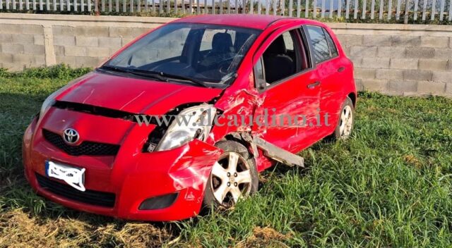 Cervinara: incidente nella notte in via Lagno