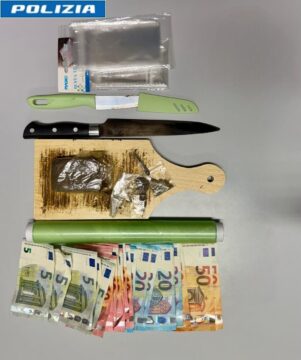 37enne in arresto per possesso di sostanze stupefacenti