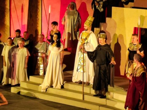 Grande successo per l’Aida al teatro Romano di Benevento