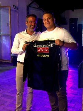 Iannazzona torna ad arbitrare dopo la malattia Iannazzona torna ad arbitrare dopo la malattia