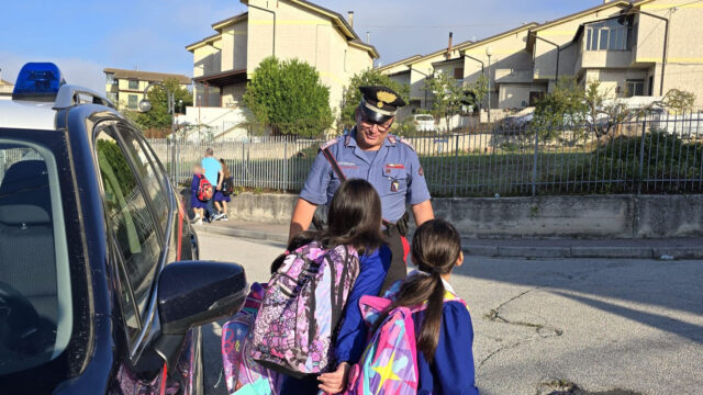 I carabinieri in campo per garantire un anno scolastico all’insegna della sicurezza
