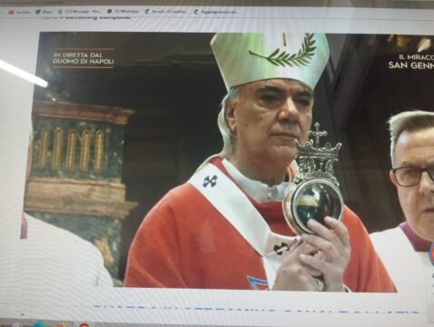 Si è liquefatto il sangue di San Gennaro Si è liquefatto il sangue di San Gennaro