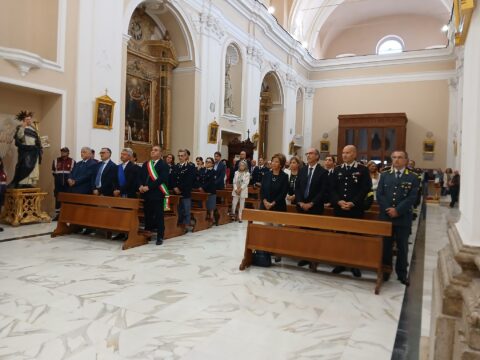 La polizia celebra il patrono San Michele Arcangelo