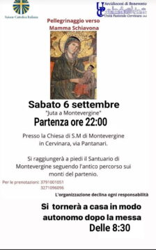 Cervinara: tutto pronto per la seconda edizione della Juta a Montevergine Cervinara: tutto pronto per la seconda edizione della Juta a Montevergine