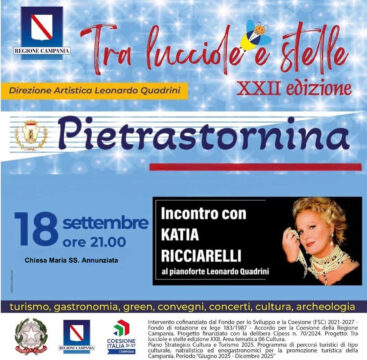 Serata di Katia Ricciarelli a Pietrastornina