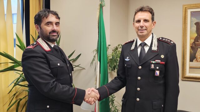 Il luogotenente Lauciello lascia l’Irpinia per il comando provinciale di Trani
