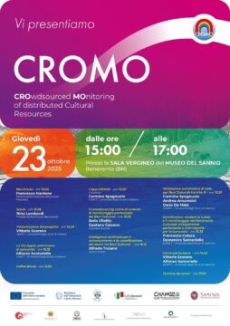 Giovedì si presenta il progetto Cromo per il monitoraggio dei beni culturali Giovedì si presenta il progetto Cromo per il monitoraggio dei beni culturali
