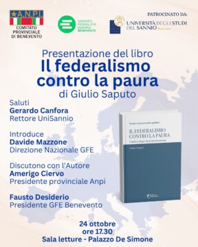 Il 24 ottobre si presenta il libro di Giulio Saputo Il 24 ottobre si presenta il libro di Giulio Saputo