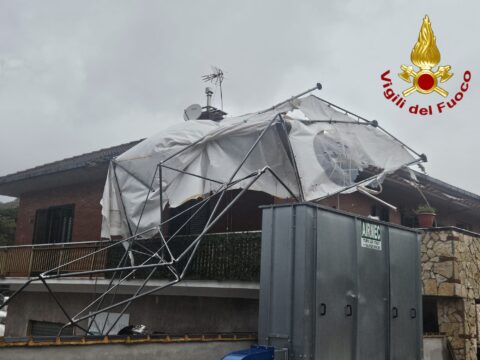 250 interventi dei vigili del fuoco per l’emergenza maltempo