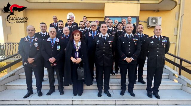 Il colonnello Keten visita la compagnia carabinieri di San Bartolomeo in Galdo