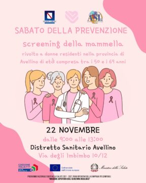 Giornata di prevenzione oncologica dell’Asl Avellino
