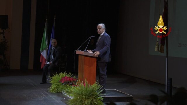 Il ministro Piantedosi al convegno sul 45esimo anniversario del terremoto del 1980