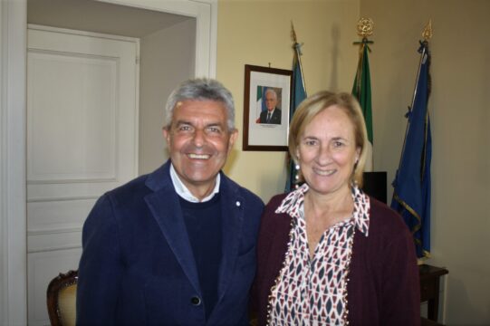 Incontro tra il presidente Lombardi e la rettrice Manuela Moreno