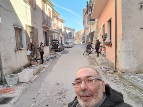 Cervinara: domenica di lavoro a Borgo Pirozza in preparazione della Sagra del Tartufo