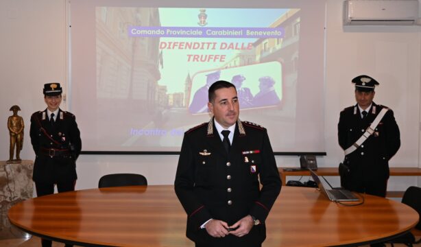 I carabinieri di Benevento contro le truffe agli anziani