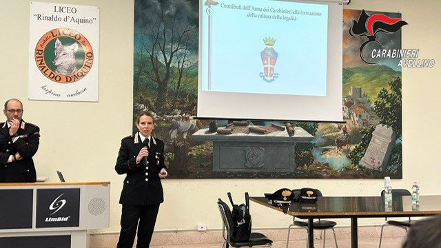 Continuano gli incontri dei carabinieri per la cultura della legalità