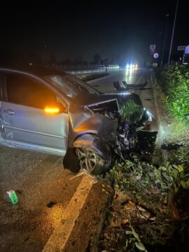 Valle Caudina: drammatico scontro alla rotonda di via San Martino