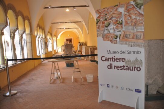 Aperto il cantiere di restauro al museo del Sannio