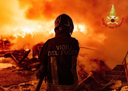 69 interventi nella notte per i vigili del fuoco in Campania