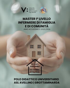 Master per Infermieri di famiglia e comunità, iscrizioni aperte al Polo didattico Asl di Grottaminarda