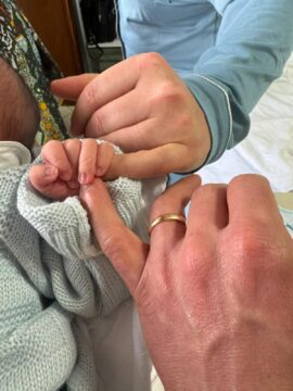 Cervinara: è nato Giuseppe Taddeo, il più bel dono d’amore per San Valentino