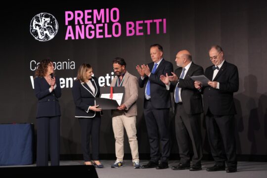 Vitematta di Casal di Principe vince il premio Angelo Betti a Vinitaly