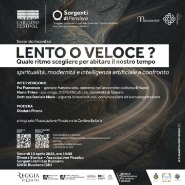 “Lento o veloce? Quale ritmo scegliere per abitare il nostro tempo al MaratonArt