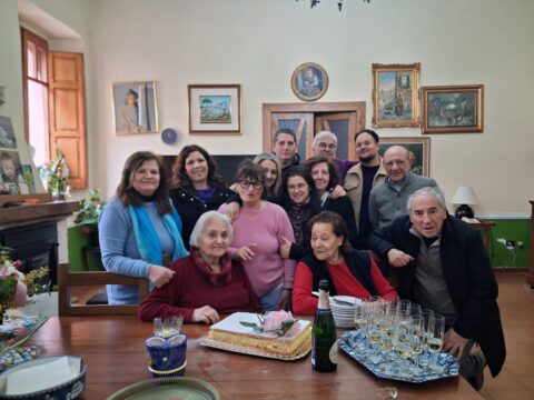 San Martino: 80 primavere per la professoressa Giovanna Magnotta Sorrentino