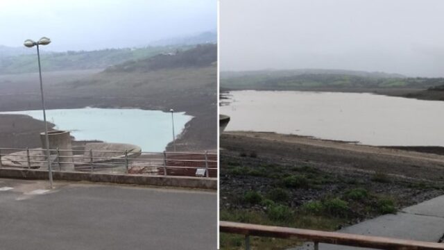 La Diga di Campolattaro ha fermato il flusso a valle della piena del Tammaro