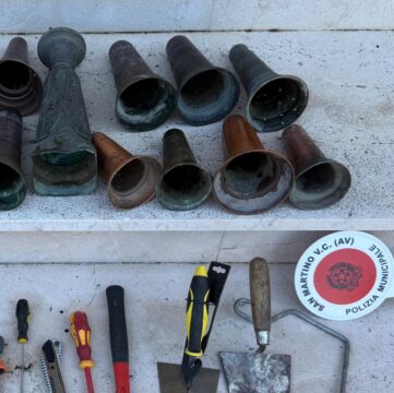 San Martino: arrestato ladro di vasi del cimitero