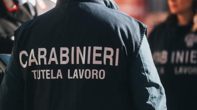 Controlli a tappeto del Nucleo Carabinieri Ispettorato del Lavoro di Avellino