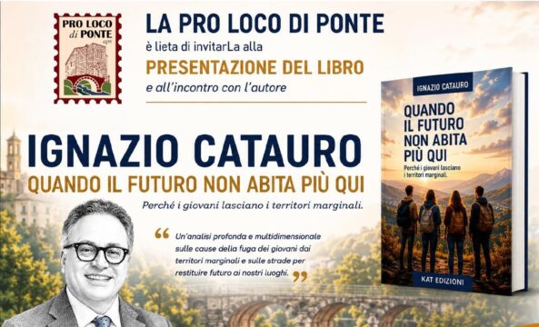 Venerdì la presentazione del libro di Catauro sullo spopolamento