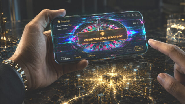 Connessione interrotta durante una puntata su Royalsea: cosa succede al saldo e al round