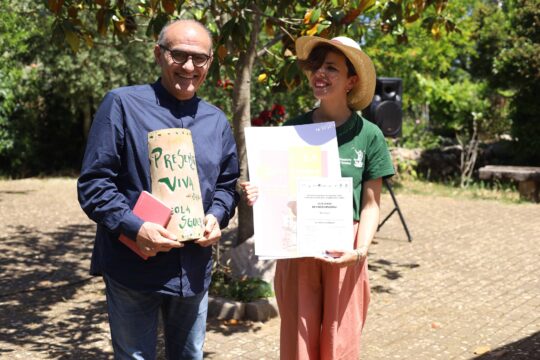 Nicola sguera si aggiudica il primo posto del premio Città di Teano