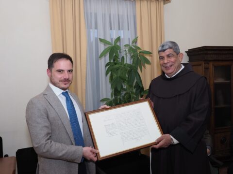 Padre Ibrahim Faltas è cittadino onorario di Pietrelcina