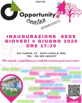 Airola: le persone al centro per l’Opportuniy Center che si inaugura domani