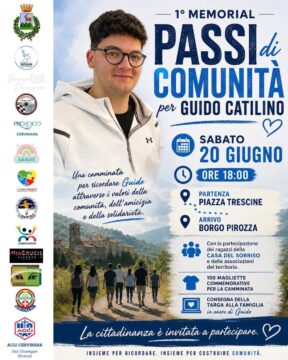 Cervinara: una passeggiata in ricordo di Guido Catilino