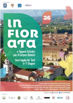 Sant’Agata dei Goti si prepare all’infiorata dedicata agli 800 anni della morte di San Francesco