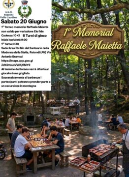 Rotondi: scacchi in montagna con il primo  memorial Raffaele Maietta