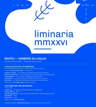 Valle Caudina: Amirante e Tecce protagoniste a Liminaria