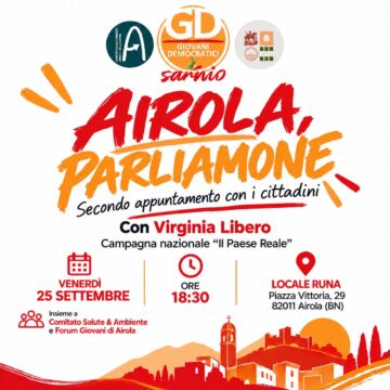 Airola: confrontro tra i cittadini e Virginia Libero