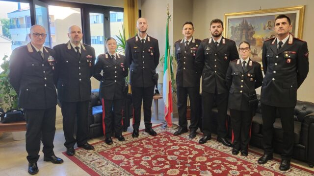5 nuovi carabinieri per le stazioni del Mandamento e dell’Alta Irpinia