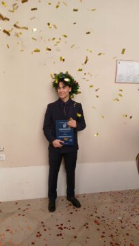 Cervinara: 110 e lode per la laurea triennale di Gennaro De Mizio