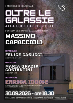 Una serata per ricordare l’astrofisico Massimo Capaccioli