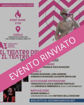 Valle Caudina: cancellato Airolandia Teatro Festival a causa del rogo dei rifiuti